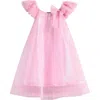 Ava & Yelly Kids' Irridescent Trapeze Party Dress