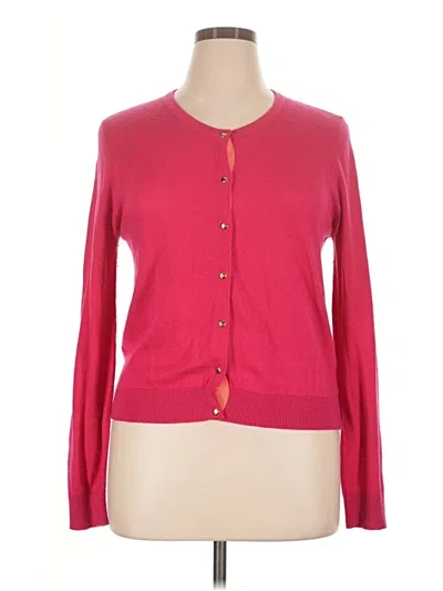 Pre-owned Ava Cardigan Sweater In Pink