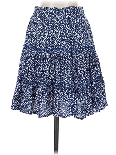Pre-owned Ava Christine Casual Skirt In Blue