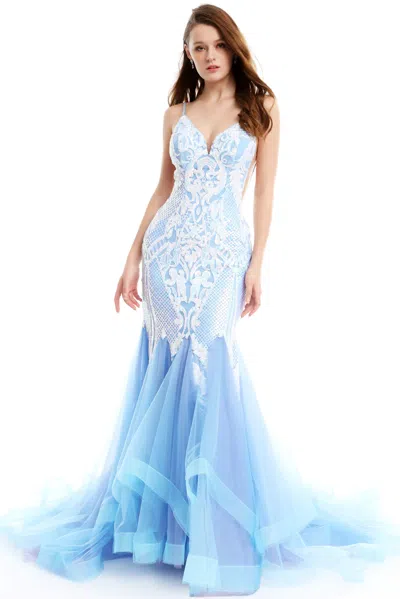 Ava Presley 35753 Long Mermaid Formal Sequin Prom Evening Gown