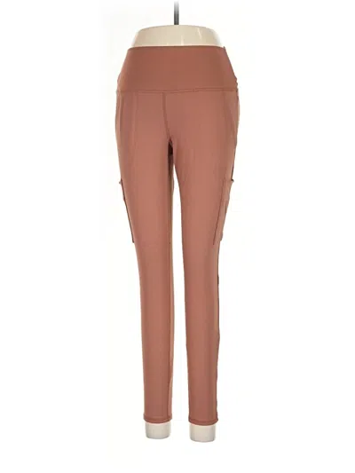 Pre-owned Avalanche Active Pants In Brown