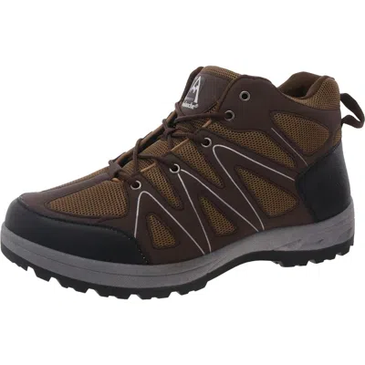Avalanche Av85943 Mens Water Resistant Manmade Hiking Boots
