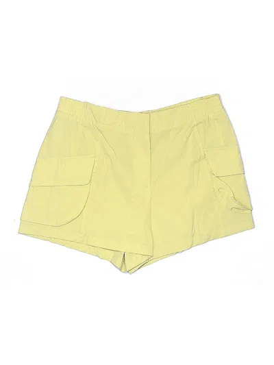 Pre-owned Avalanche Cargo Shorts In Yellow