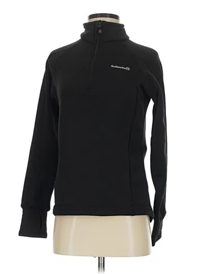 Pre-owned Avalanche Fleece Jacket In Black