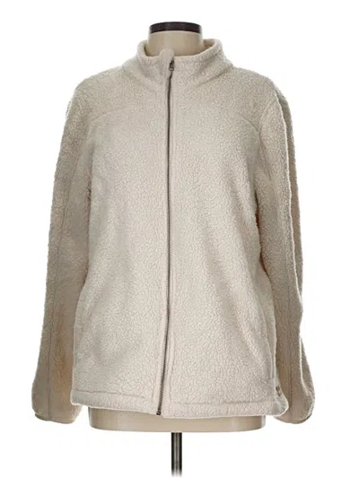 Pre-owned Avalanche Fleece Jacket In White