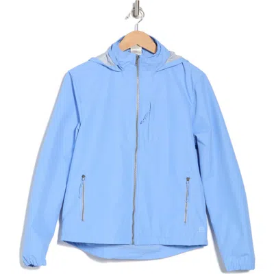 Avalanche Hooded Rain Jacket In Blue