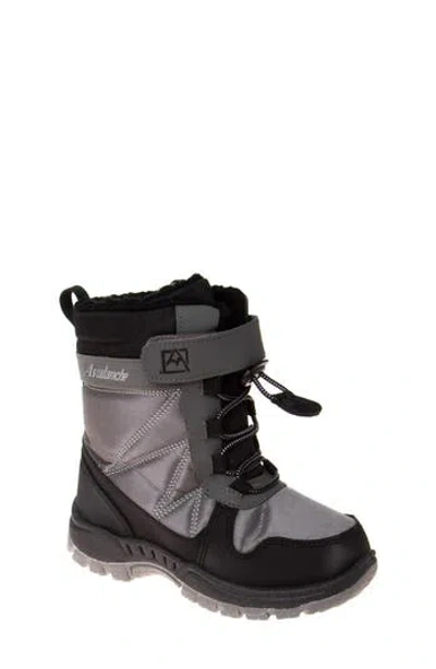 Avalanche Kids'  Snow Boot In Animal Print
