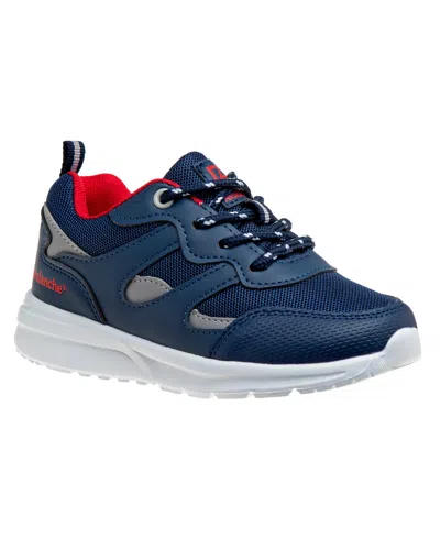 Avalanche Kids' Little And Big Boys Slip-resistant Casual Sneakers In Navy,grey