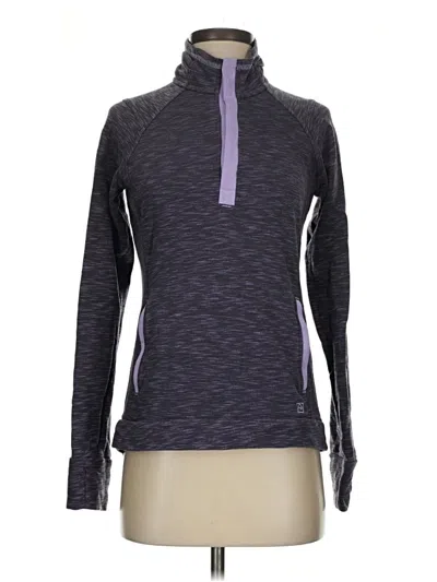 Pre-owned Avalanche Long Sleeve Top Gray Turtleneck Tops