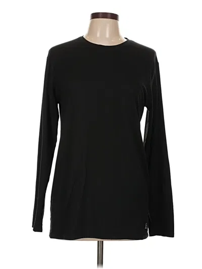 Pre-owned Avalanche Long Sleeve T-shirt In Black