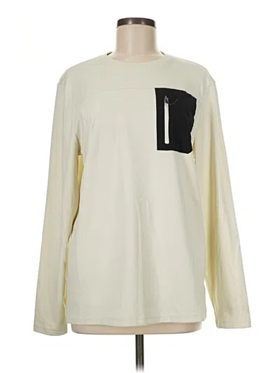 Pre-owned Avalanche Long Sleeve T-shirt In Ivory