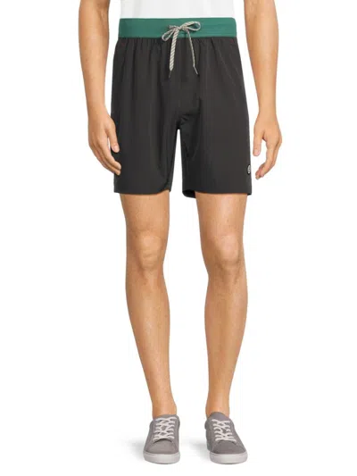 Avalanche Men's Drawstring Shorts In Charcoal Navy