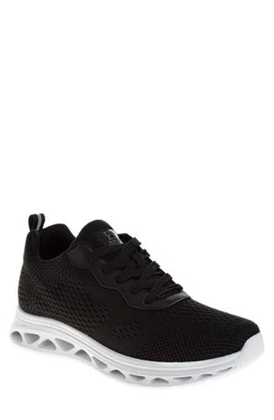 Avalanche Mesh Sneaker In Black/ White