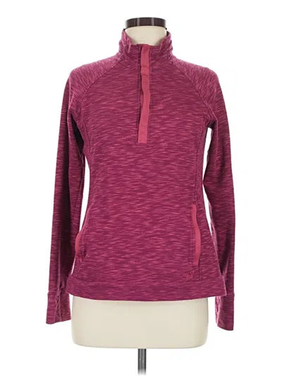 Pre-owned Avalanche Pullover Sweater In Burgundy