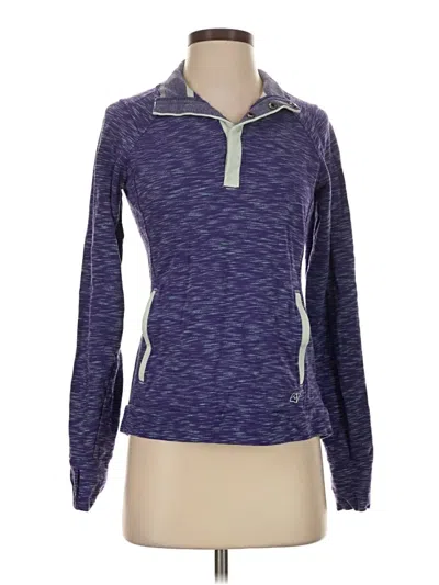 Pre-owned Avalanche Pullover Sweater In Purple