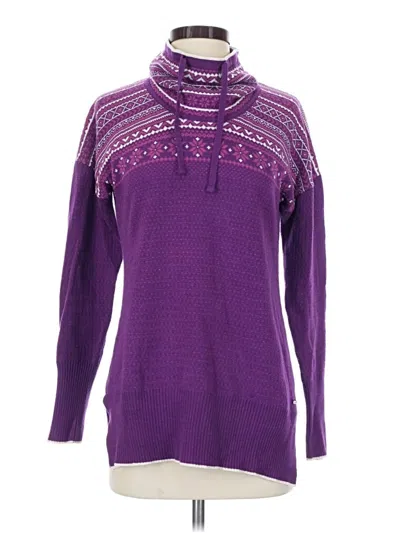 Pre-owned Avalanche Pullover Sweater In Purple