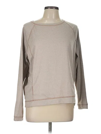 Pre-owned Avalanche Pullover Sweater In Tan