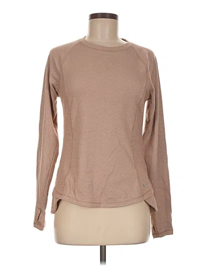 Pre-owned Avalanche Pullover Sweater In Tan