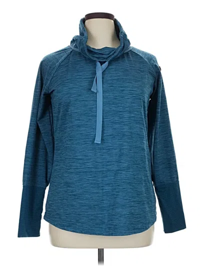 Pre-owned Avalanche Pullover Sweater In Teal