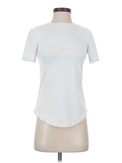 Pre-owned Avalanche Short Sleeve Turtleneck In Silver