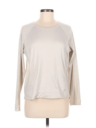 Pre-owned Avalanche Sweatshirt In Ivory