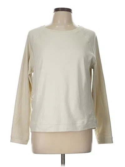 Pre-owned Avalanche Sweatshirt In Ivory