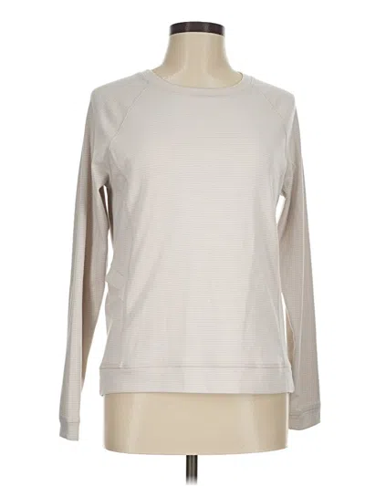 Pre-owned Avalanche Sweatshirt In Ivory