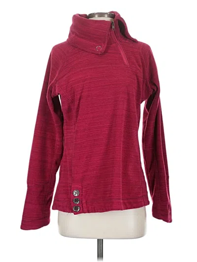 Pre-owned Avalanche Turtleneck Sweater In Burgundy