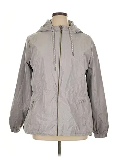 Pre-owned Avalanche Windbreaker Jacket In Gray