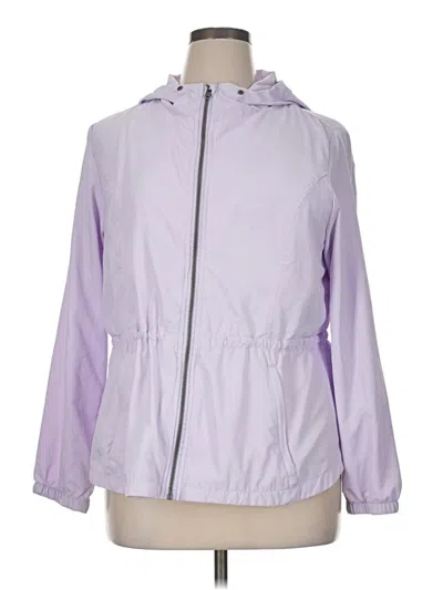 Pre-owned Avalanche Windbreaker Jacket In Purple