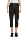Avalanche Women's Bordeaux Nylon Capri Pants