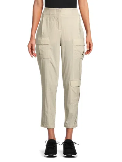 Avalanche Women's Crop Cargo Pants In Sand