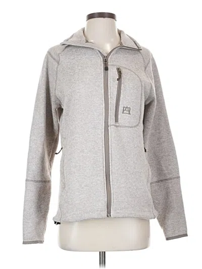 Pre-owned Avalanche Zip Up Hoodie In Gray