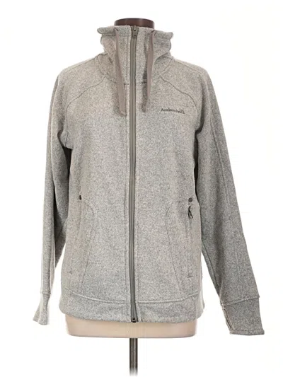 Pre-owned Avalanche Zip Up Hoodie In Gray