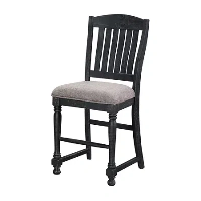 Avalon Furniture Bessemer 2-pc. Upholstered Bar Stool In Black