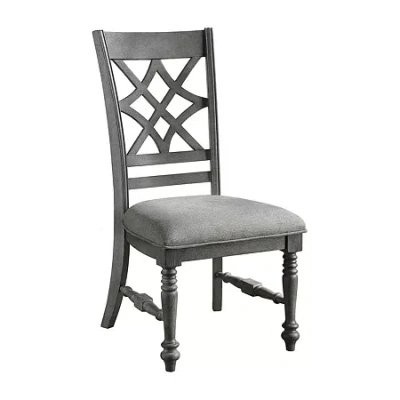 Avalon Furniture Lakeway 2-pc. Upholstered Dining Chair In Gray