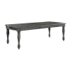 Avalon Furniture Lakeway Rectangular Wood-top Dining Table In Gray