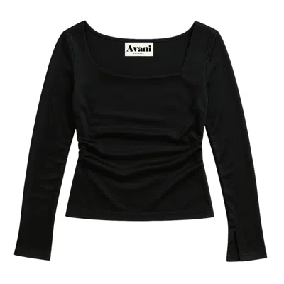 Avani Apparel Women's Azalée Top Black