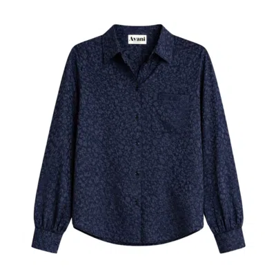Avani Apparel Women's Blue Kauri Shirt Navy