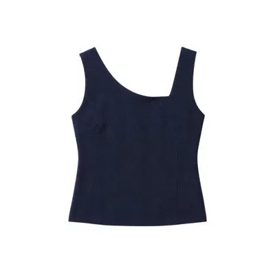 Avani Apparel Women's Blue Top Azalée Navy