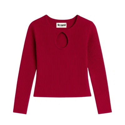 Avani Apparel Women's Mehonia Top Red