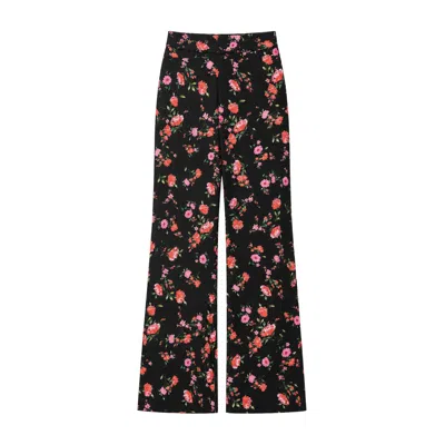 Avani Apparel Women's Pants Tamier Black In Multi