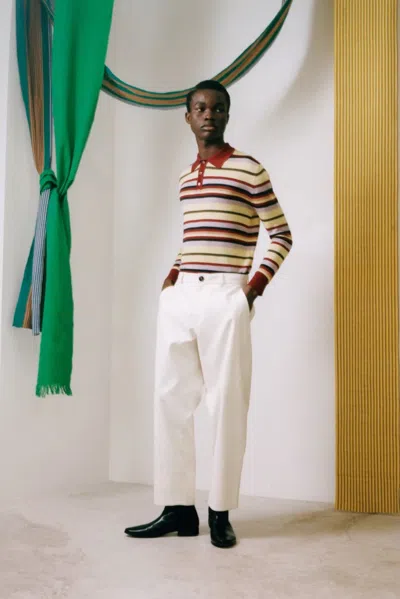 Pre-owned Avant Garde Ds! Ss22 Lukhanyo Mding Multicolor Wool Sweater