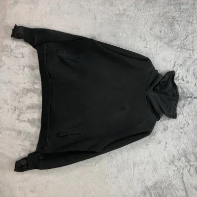 Pre-owned Avant Garde Far Archive High Collar Pullover Hoodies Techwear 5615-200 In Black