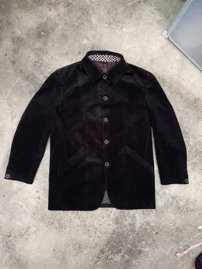 Pre-owned Avant Garde Vintage Sissy By Kansai Yamamoto Velvet Coats Buttons Up