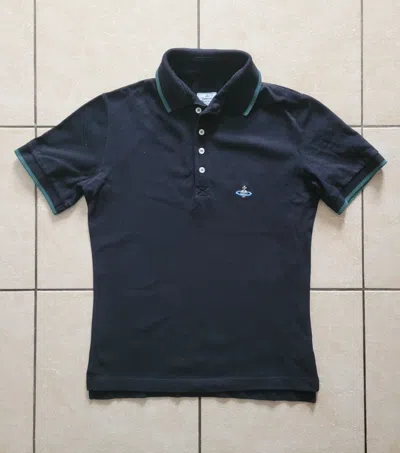 Pre-owned Avant Garde Vivienne Westwood Polo T-shirt In Black