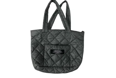 Pre-owned Avant Garde X Cabane De Zucca Quilted Puffer Tote Bag In Green