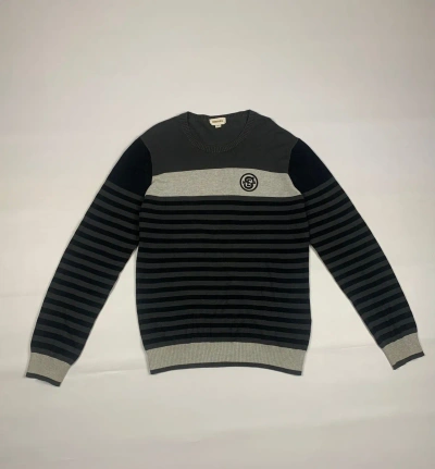 Pre-owned Avant Garde X Diesel Avangarde Vintage Mens Sweater In Black/grey