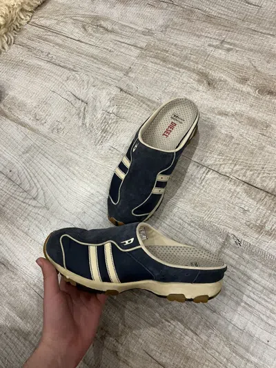 Pre-owned Avant Garde X Diesel Mule Shoess Sneakers Vintage Slide Very Hype 00s In Blue