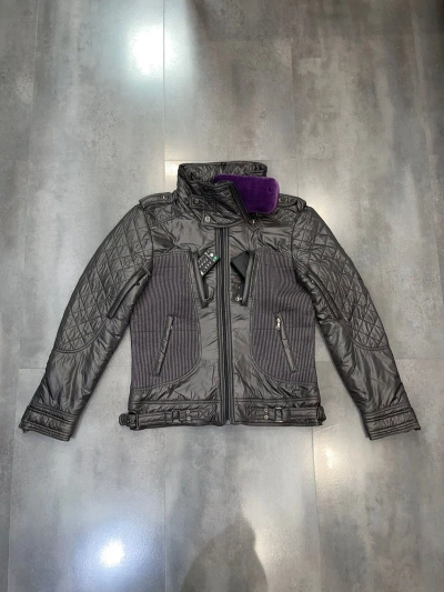 Pre-owned Avant Garde X Dolce Gabbana Aviator Biker Techincal Jacket In Brown